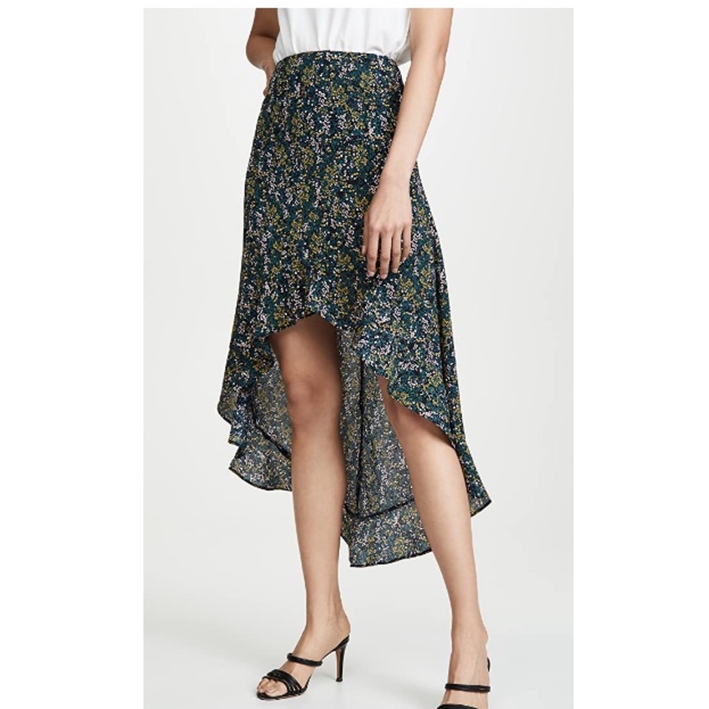 High-Low Floral Skirt by the fifth label - size:Xs